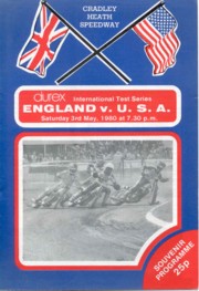 Eng v USA 1980 Cradley Heath