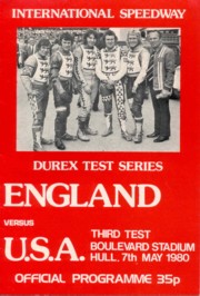 Eng v USA 1980 Hull