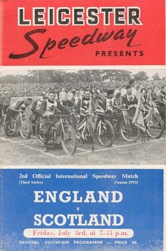 Scot v Eng 1953 Leicester
