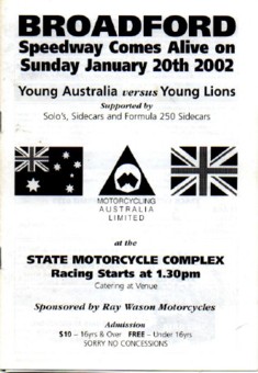 YAus v YGB 2001-02 Broadford